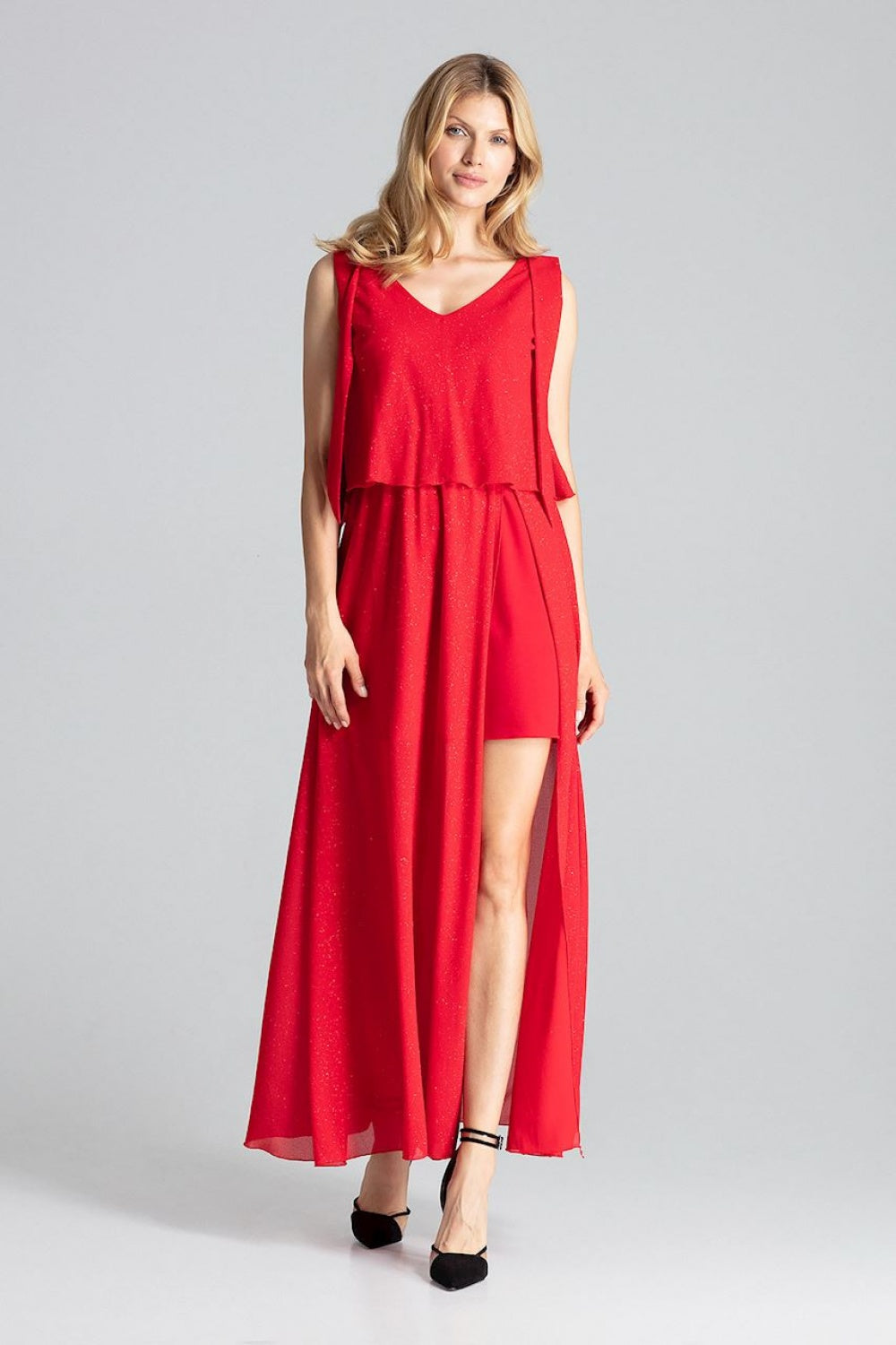 Robe femme Figl De Cocktail De — rouge
