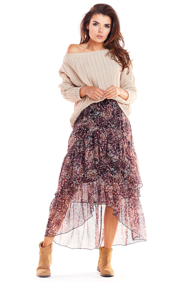 Jupe femme awama — multicouleur
