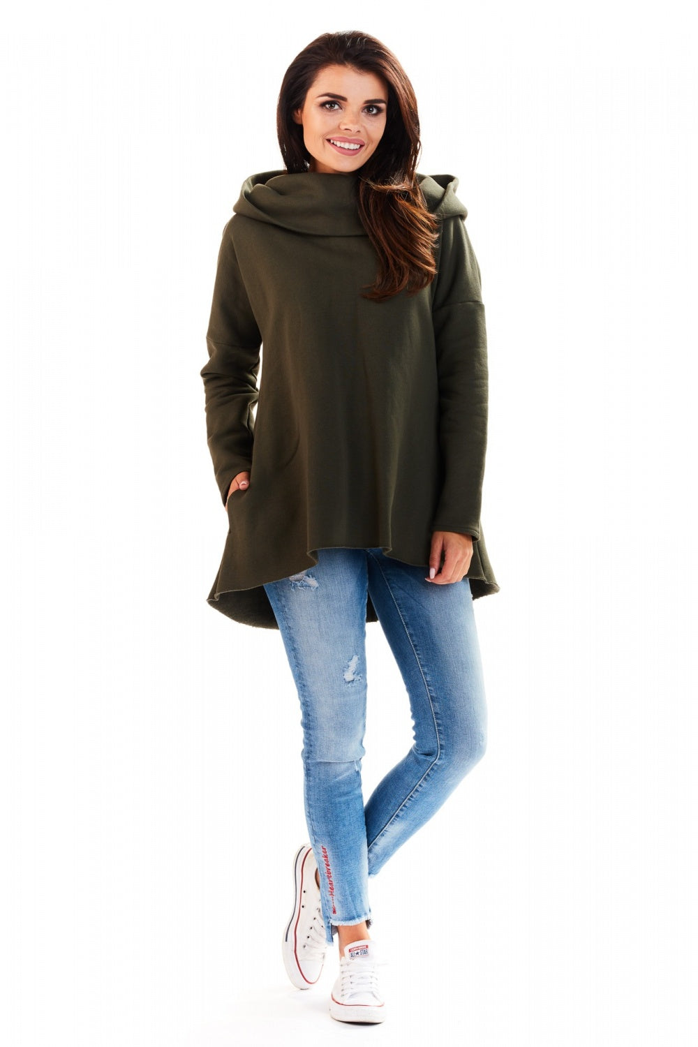 T-shirt femme awama Sweatshirt Sweatshirt — vert