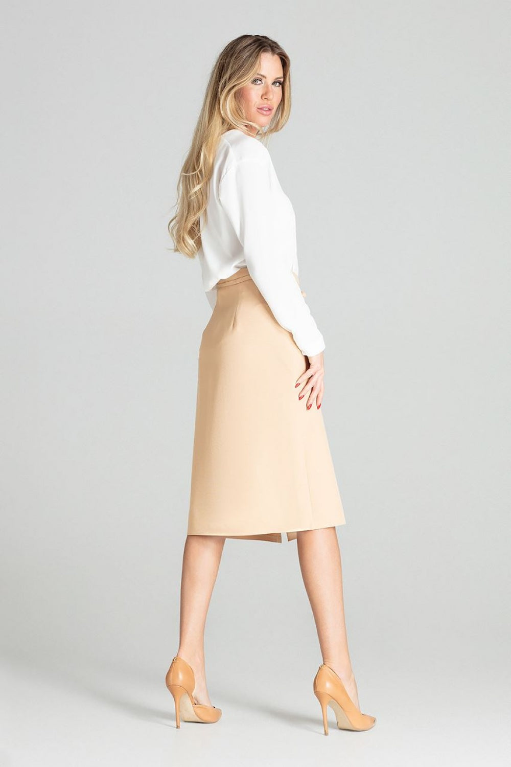 Jupe femme Figl — beige