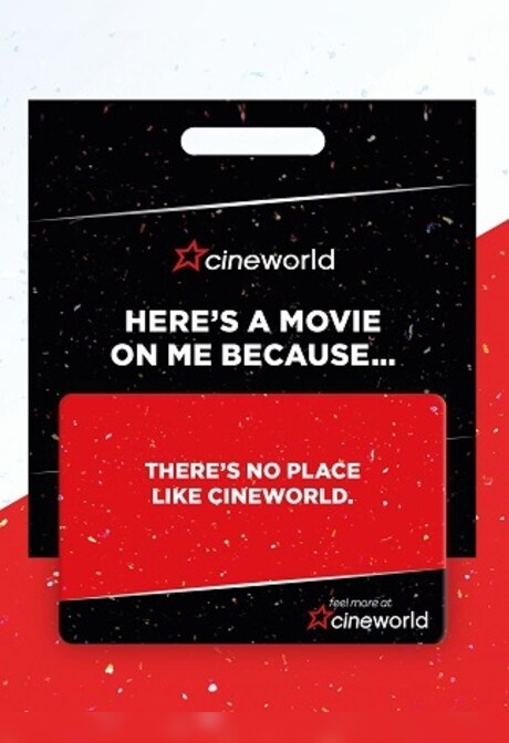 Cineworld Gift Card 10 GBP  - Cineworld Key  - UNITED KINGDOM