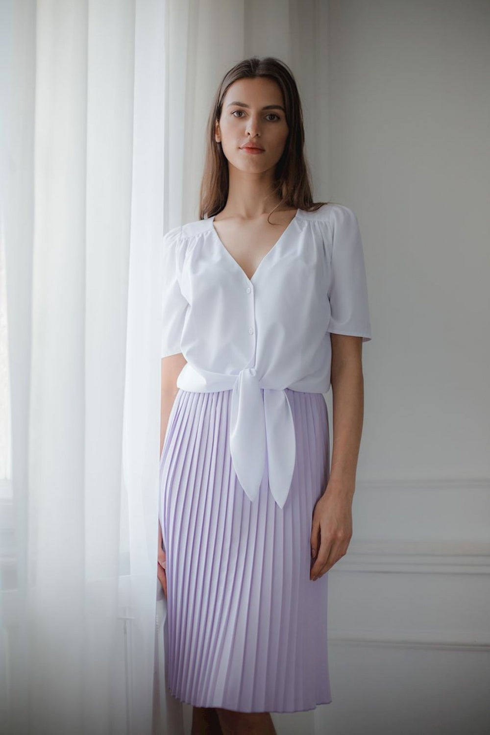 Blouse femme Lenitif — blanc