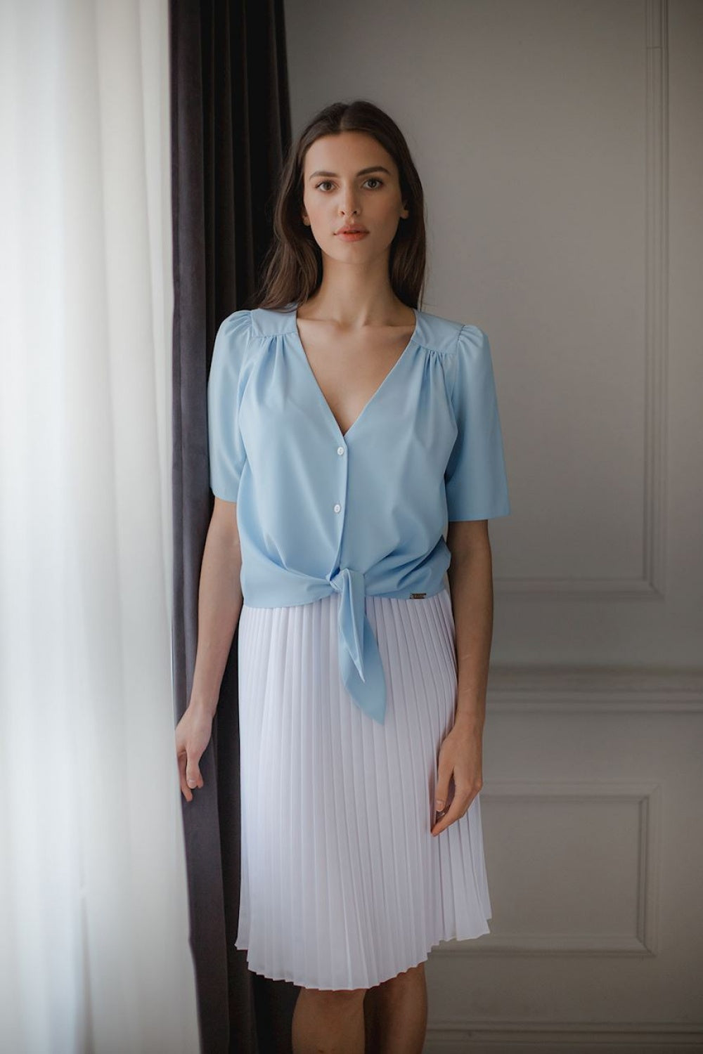 Blouse femme Lenitif — bleu