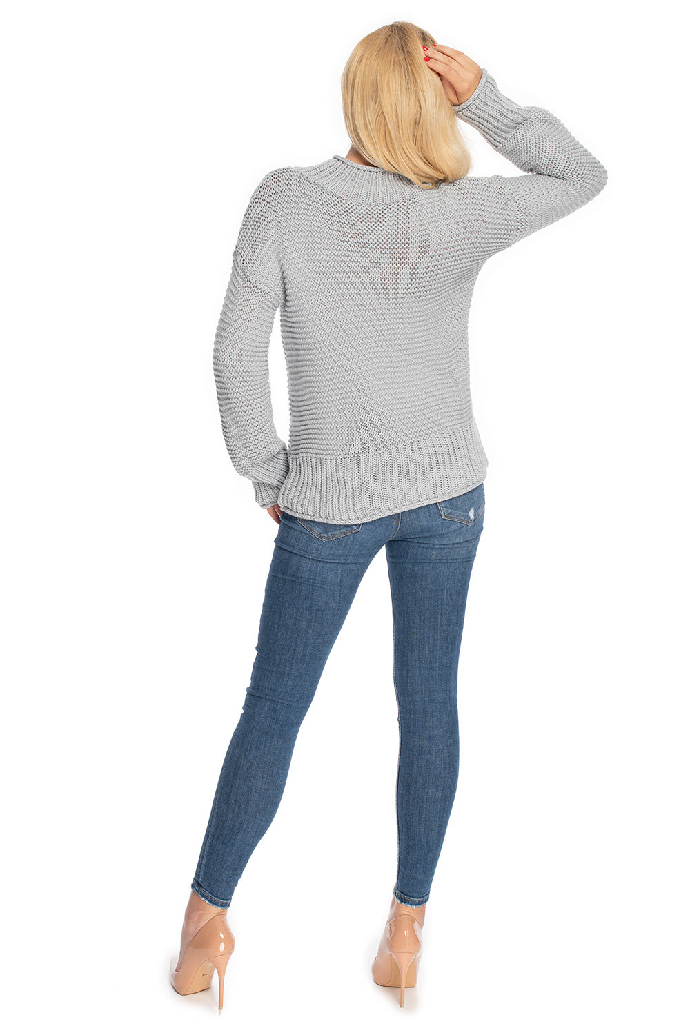 Pull femme PeeKaBoo Chandail Chandail — gris