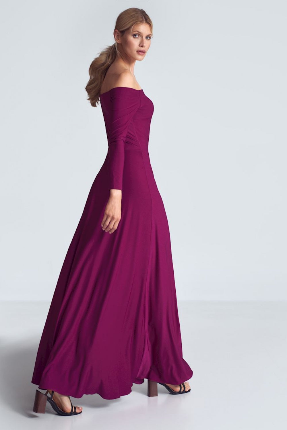 Robe femme Figl Longue Longue — violet