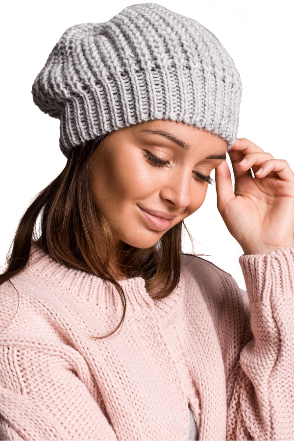Béret femme BE Knit — gris