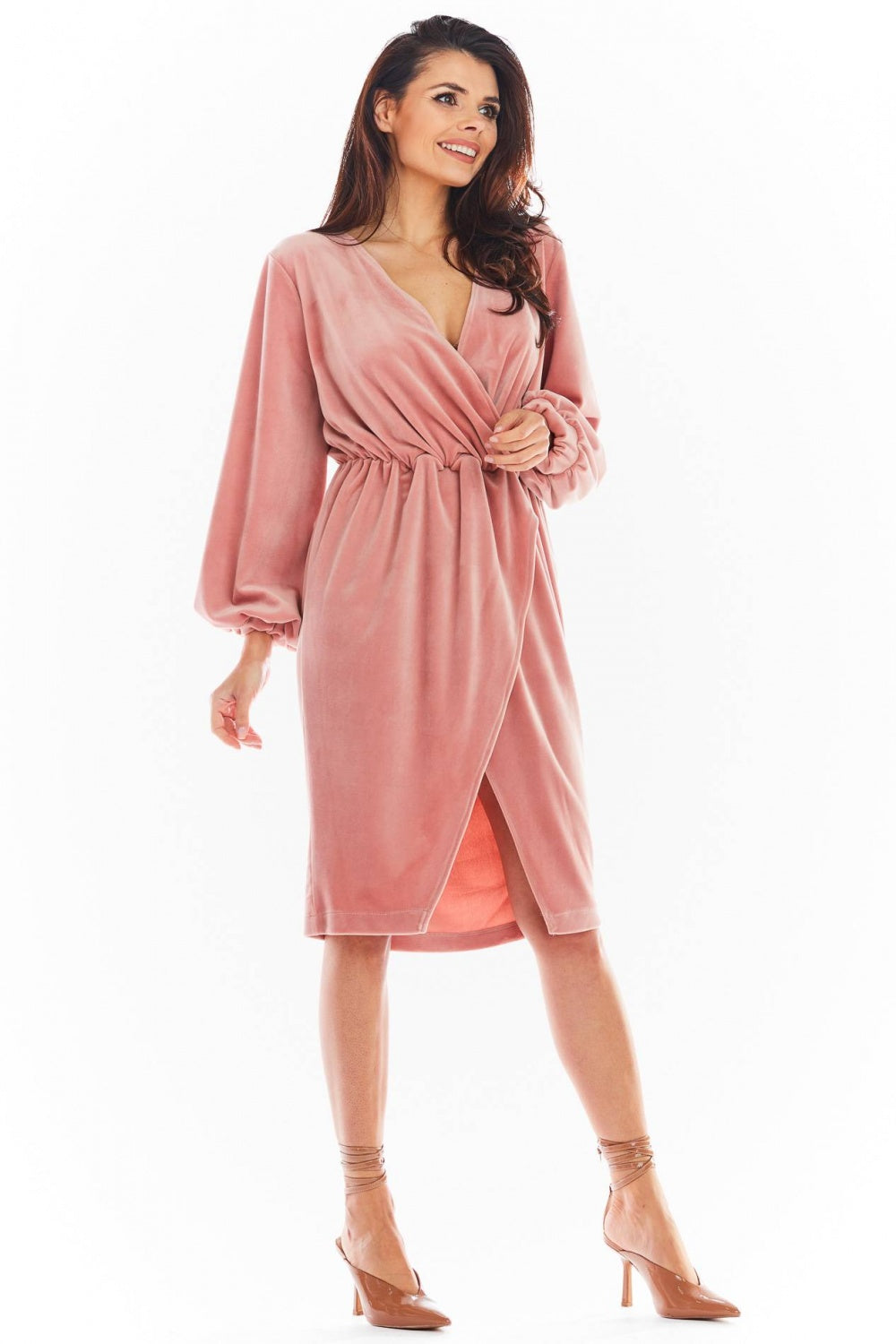Robe femme awama De Soirée De — rosé
