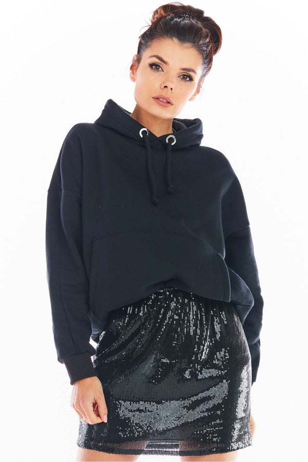 Jupe femme awama Courte Courte — noir