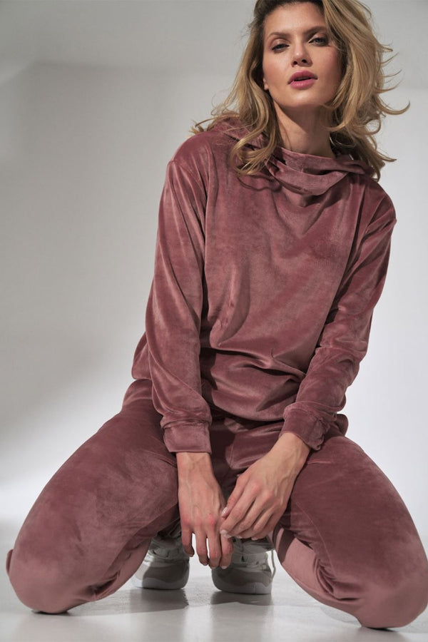 T-shirt femme Figl Sweatshirt Sweatshirt — rosé