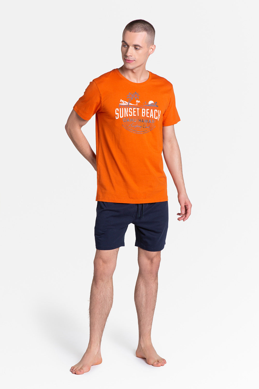 Pyjama homme Henderson — orange