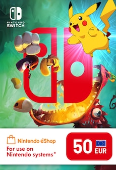 Nintendo eShop Card 50 EUR - Nintendo eShop Key - EUROPE