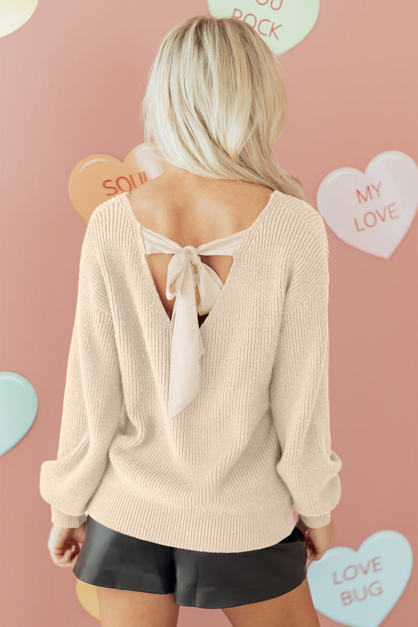Pull femme en maille, épaules tombantes, côtelé