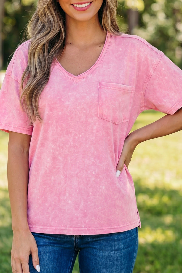 T-shirt femme — rose