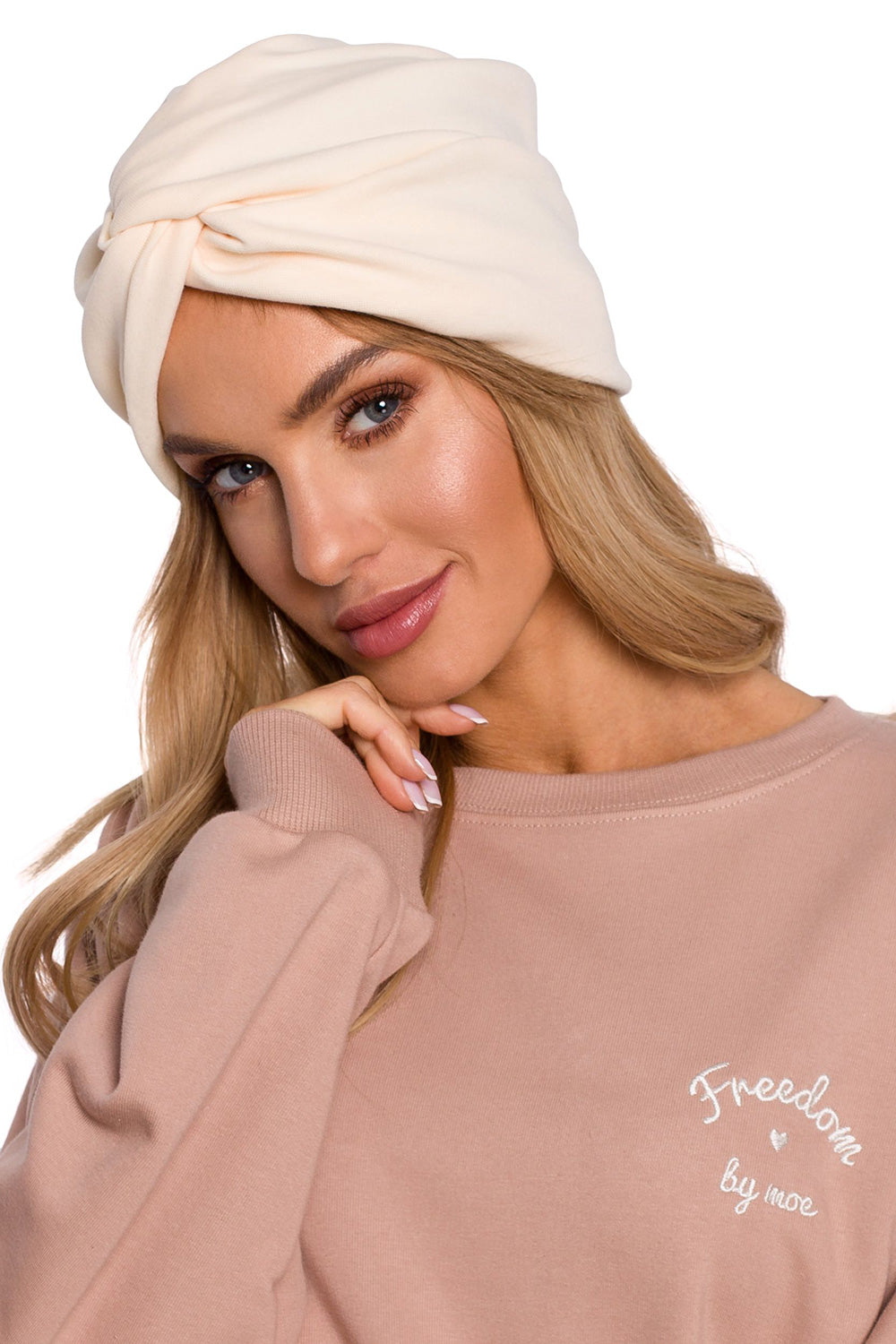 Bonnet femme Moe — beige
