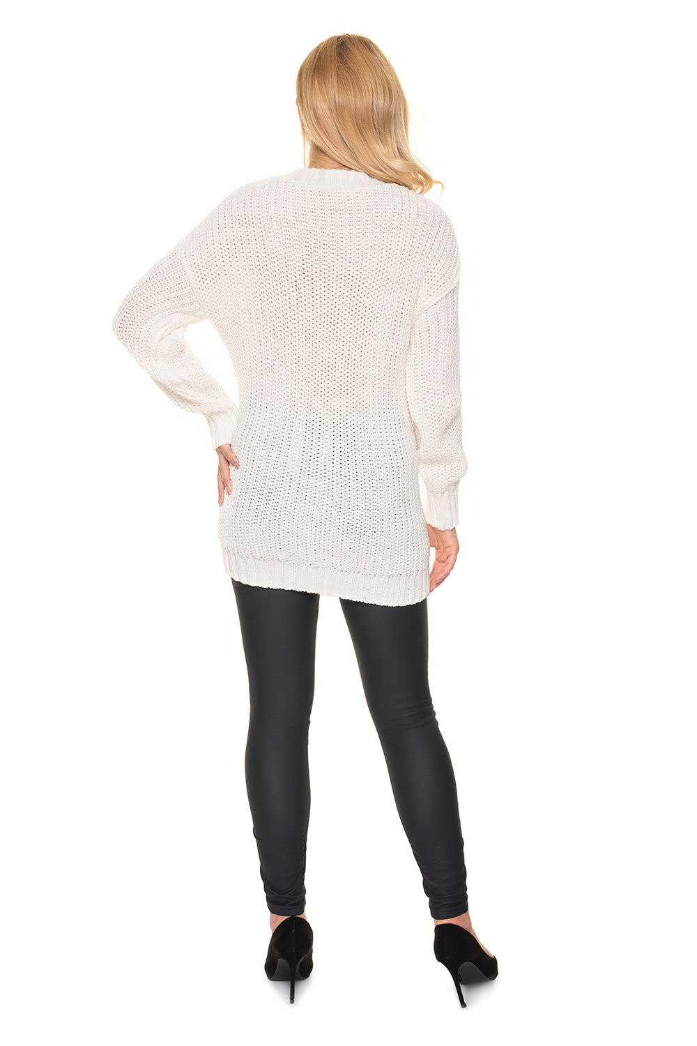 Pull femme PeeKaBoo Chandail Grossesse Chandail — beige