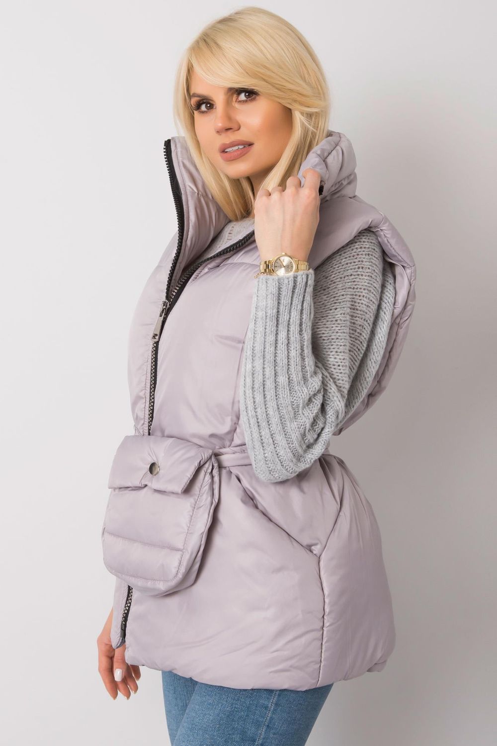 Gilet femme Ex Moda — gris