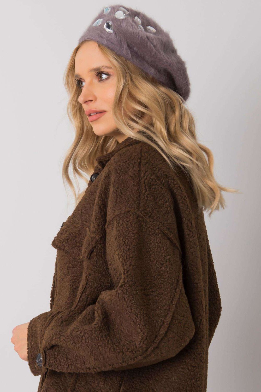Béret femme AT — violet