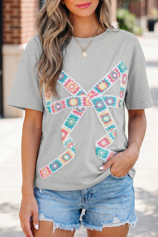 T-shirt femme floral