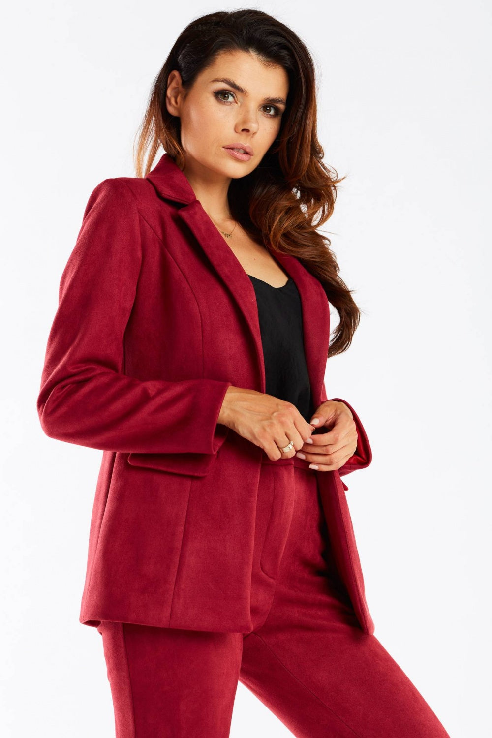 Blazer femme awama — rouge