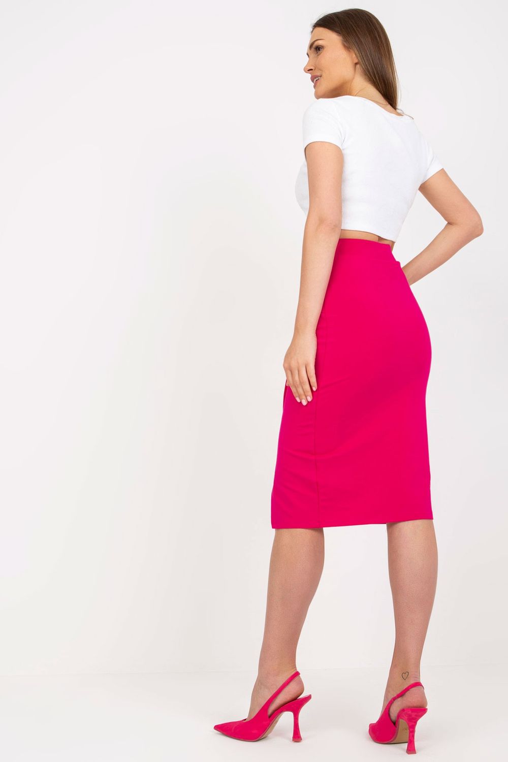 Jupe femme BFG — rosé