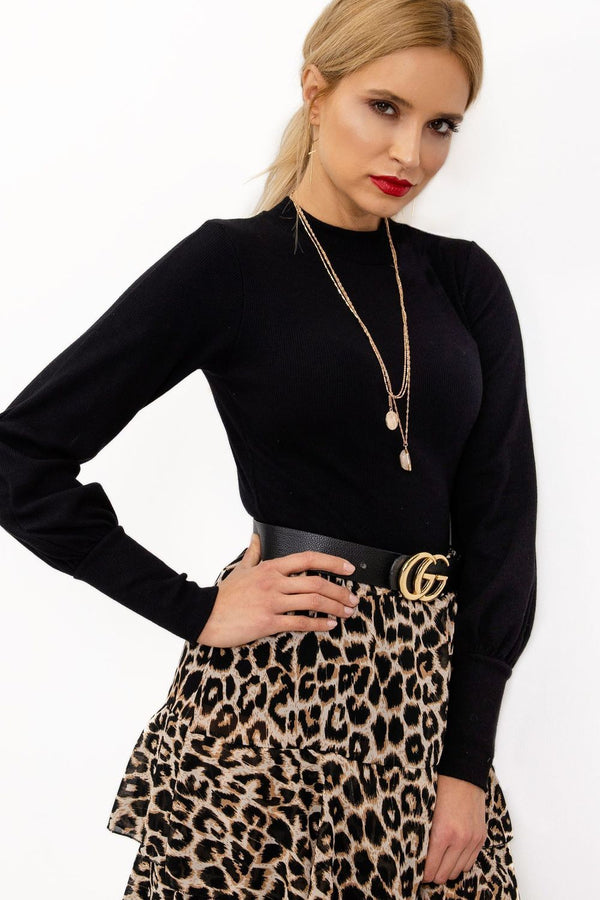Blouse femme Rue Paris Chemisier Chemisier — noir