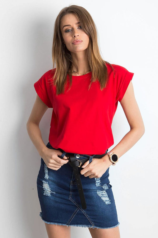 Blouse femme BFG T Shirt T — rouge