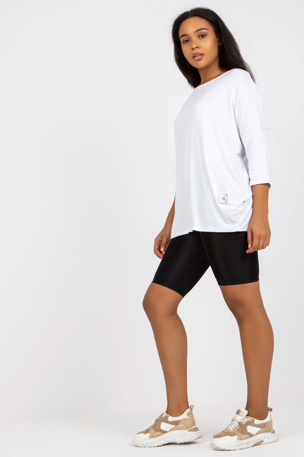 Chemisier grande taille femme Relevance — blanc