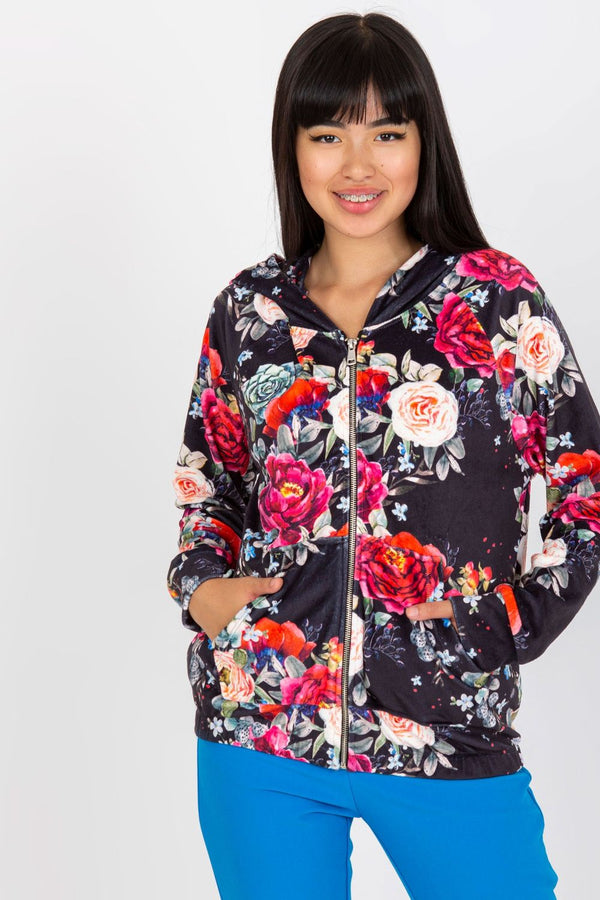 T-shirt femme Rue Paris Sweatshirt Sweatshirt — noir