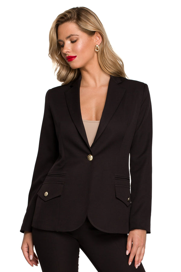 Blazer femme Makover — noir