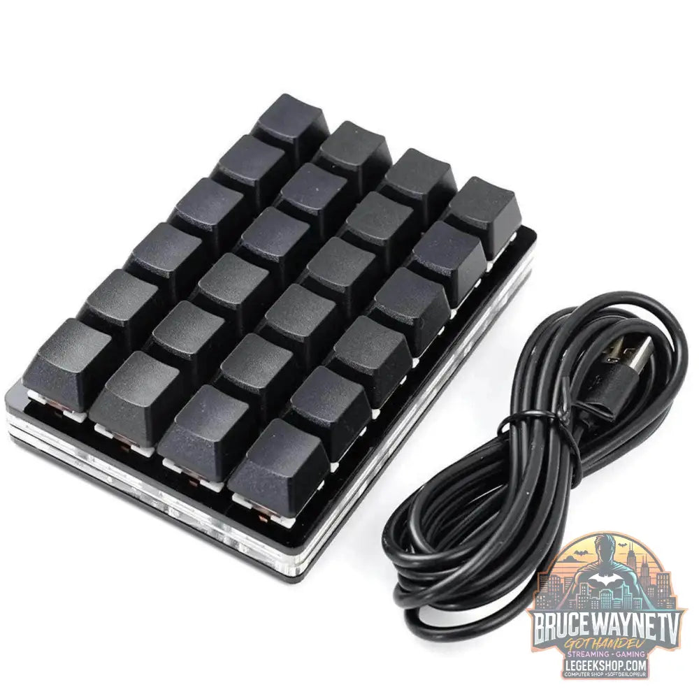 🎮 Mini Clavier Mécanique Programmable SayoDevice – USB | 2 à 24 Touches Macro - Legeekshop