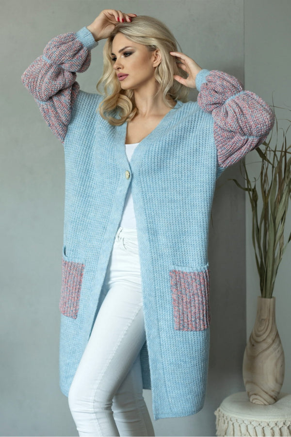 Cardigan femme PeeKaBoo — multicouleur