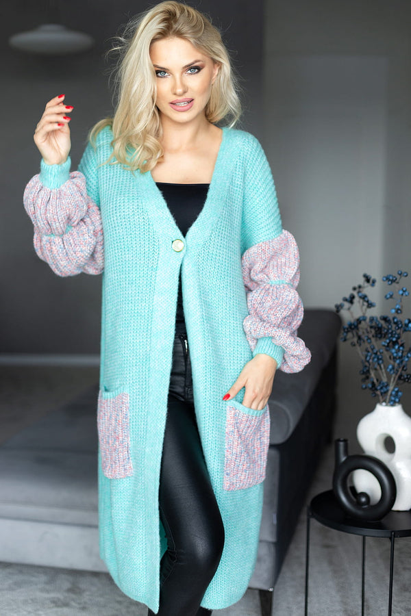 Cardigan femme PeeKaBoo — multicouleur