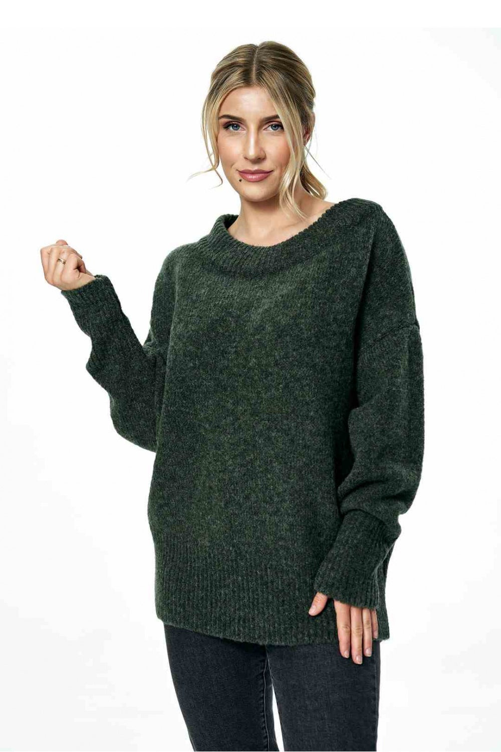 Pull femme Figl Chandail Chandail — vert
