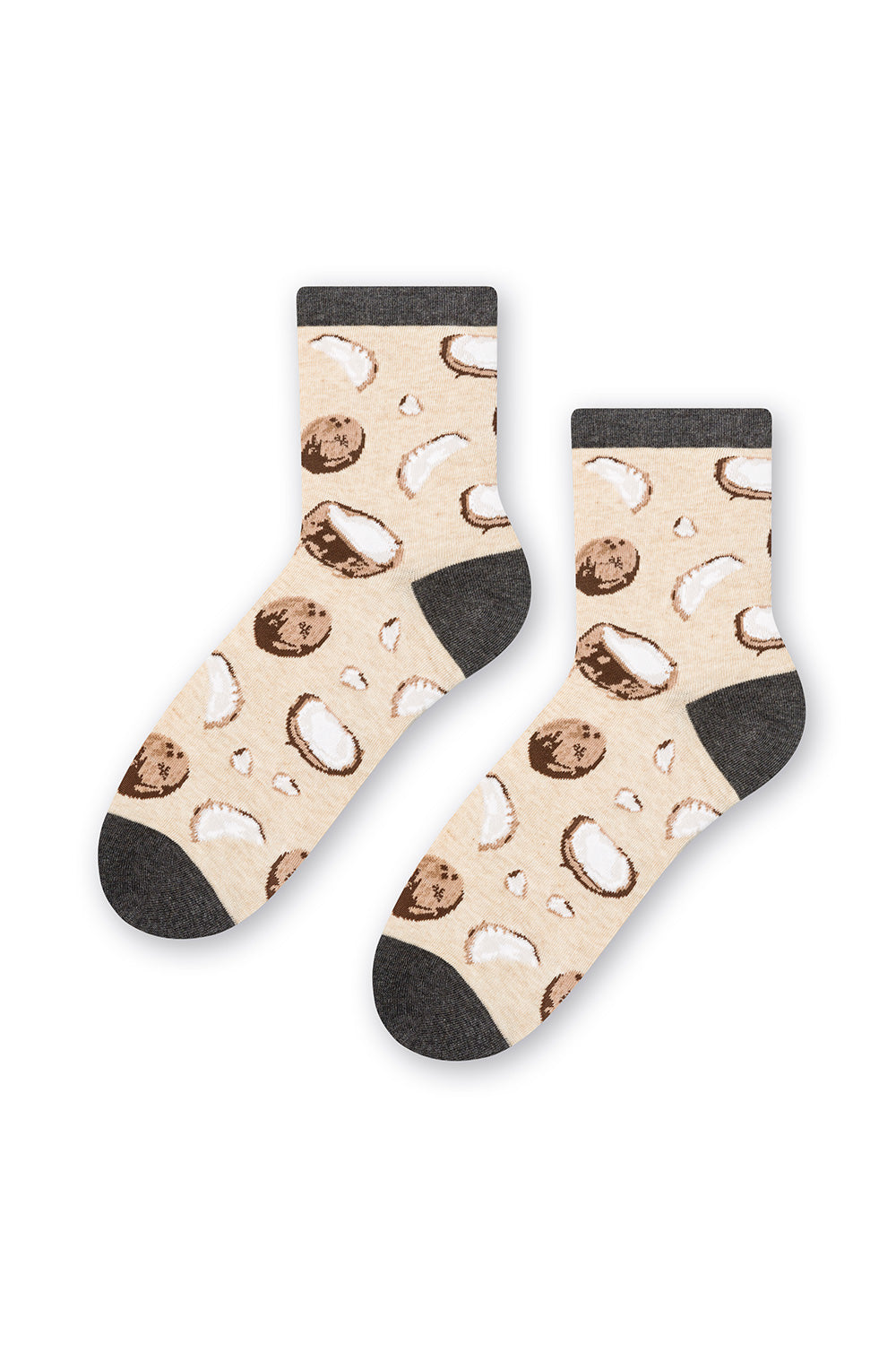 Chaussettes femme Steven — beige