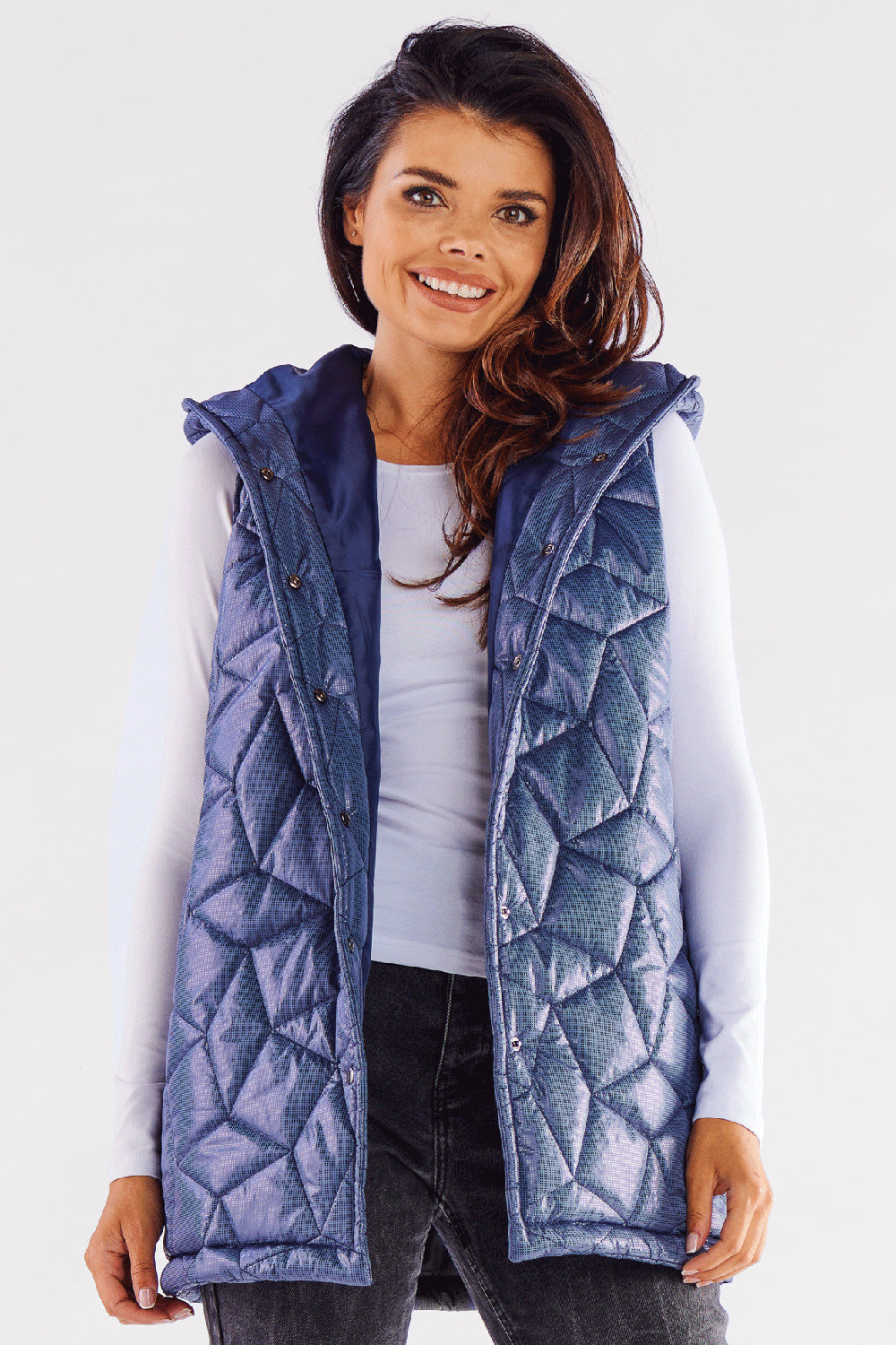 Gilet femme awama — bleu marine
