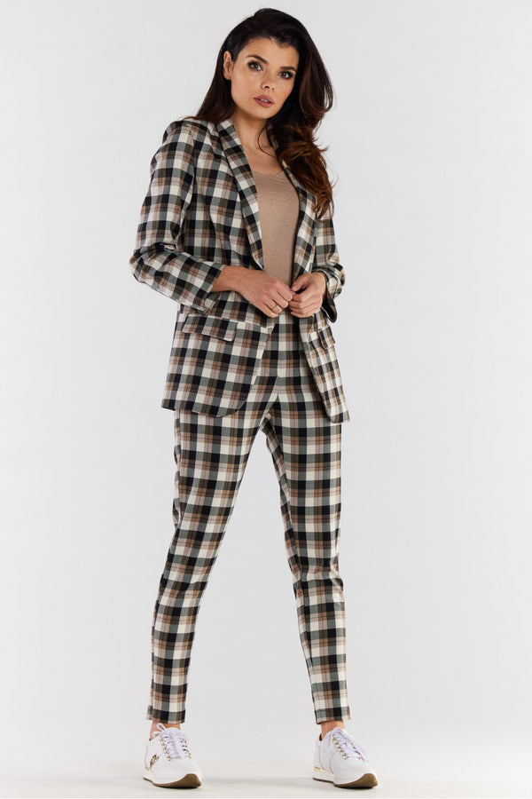 Blazer femme awama — brun