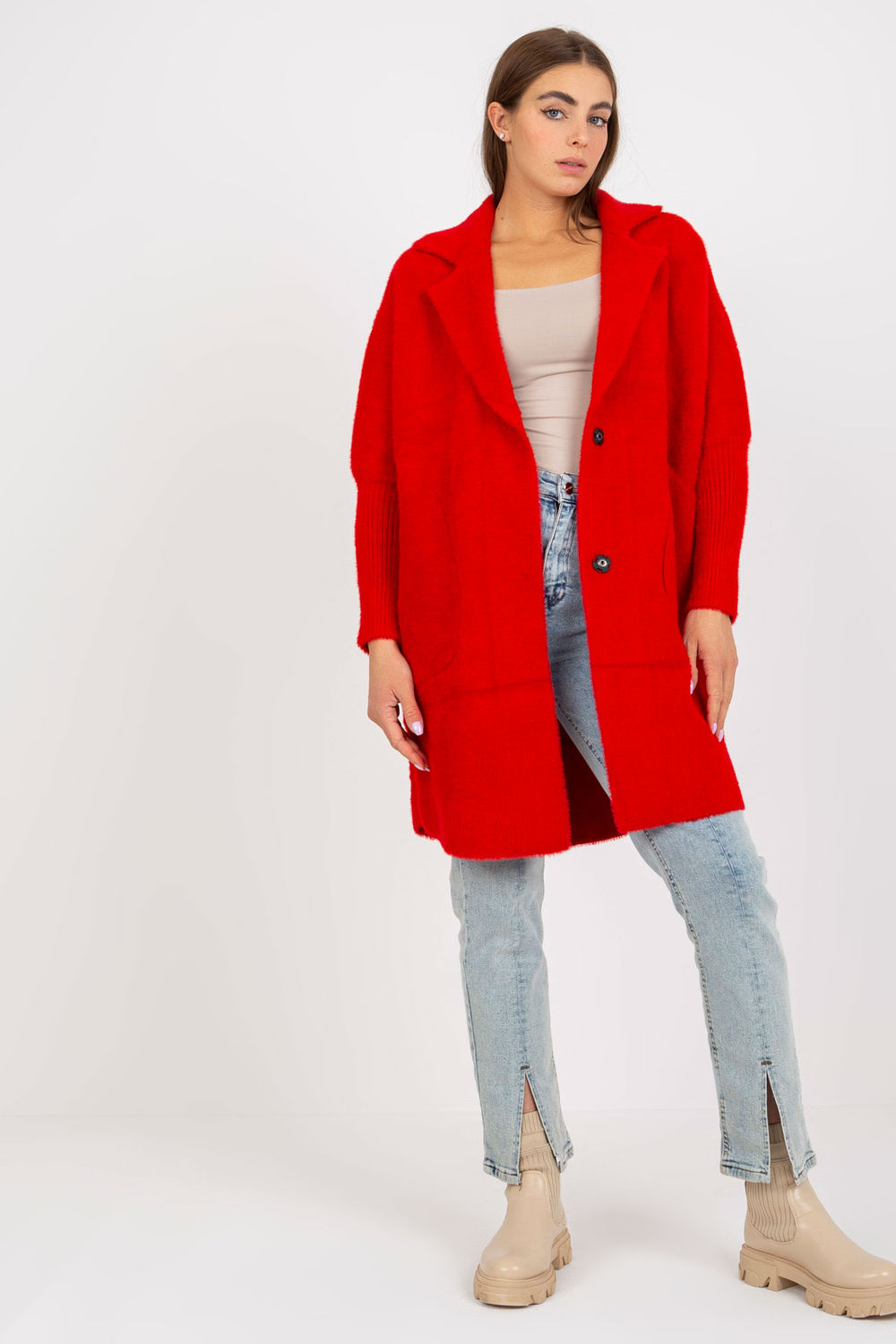 Manteau femme MBM — rouge