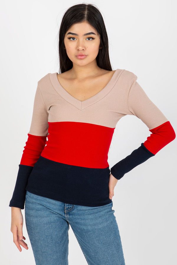 Blouse femme Rue Paris Chemisier Chemisier — bleu marine