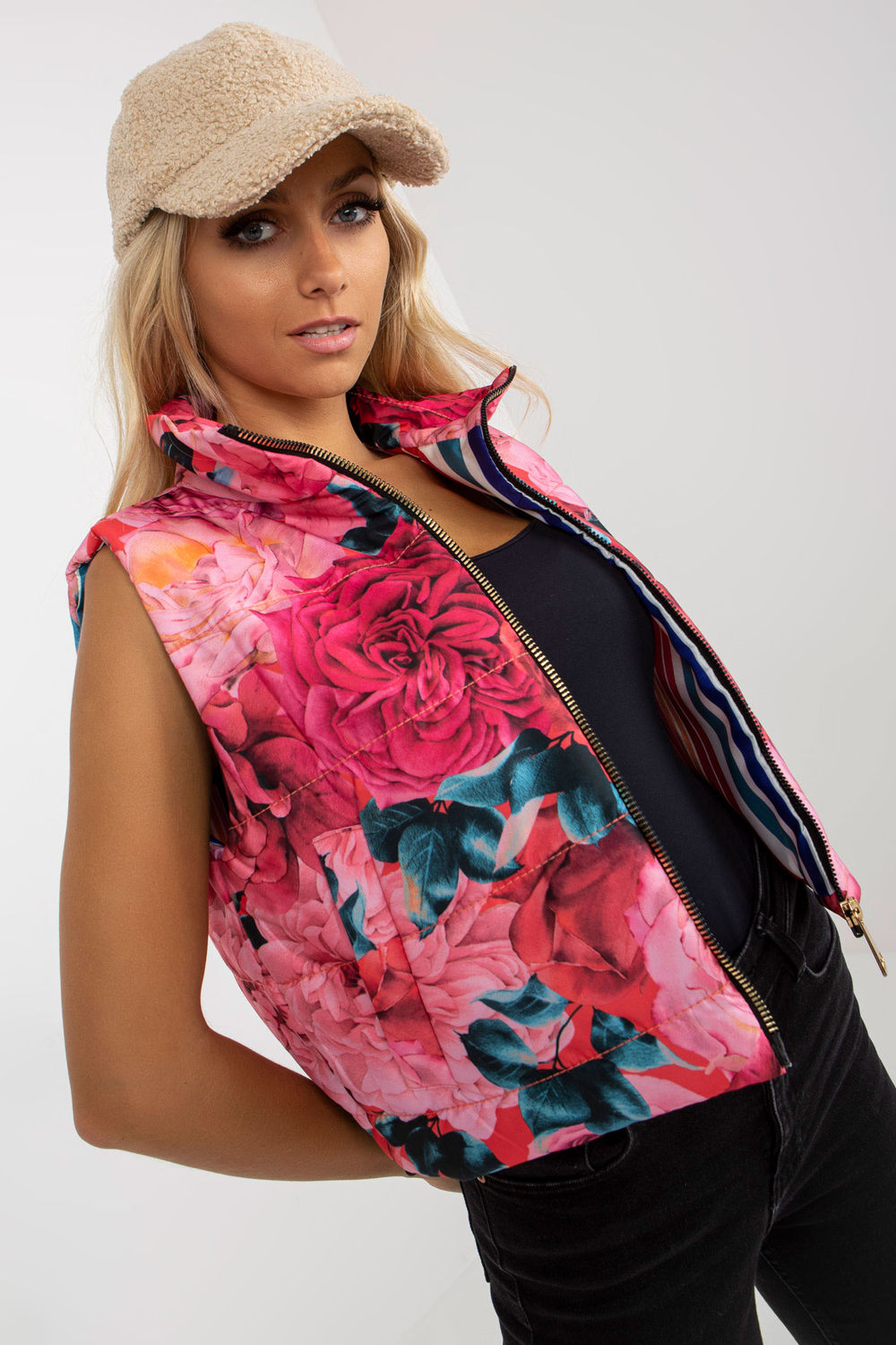 Gilet femme Relevance — rosé