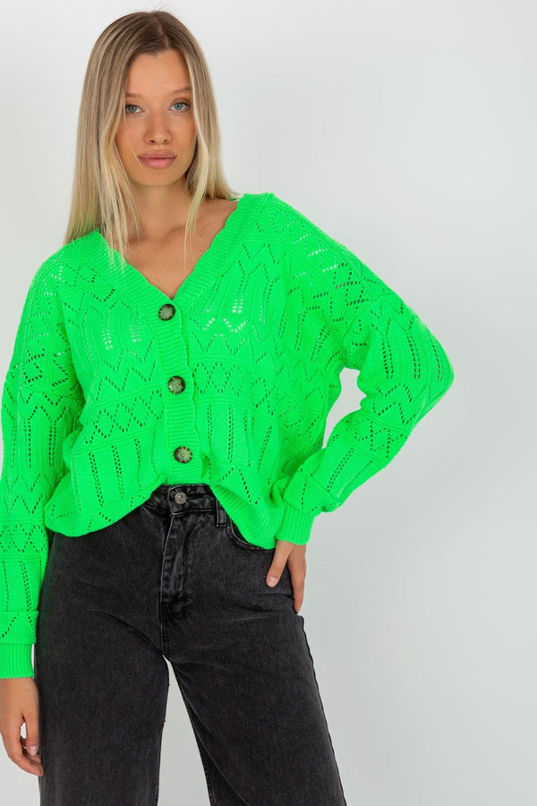 Cardigan femme Rue Paris — vert