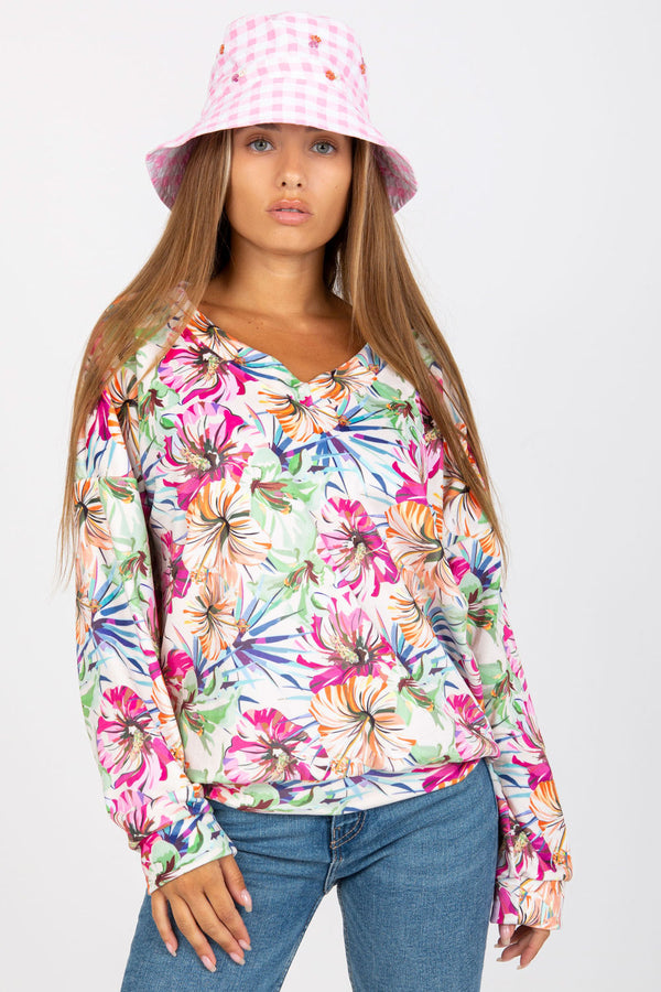 Blouse femme Rue Paris Chemisier Chemisier — multicouleur