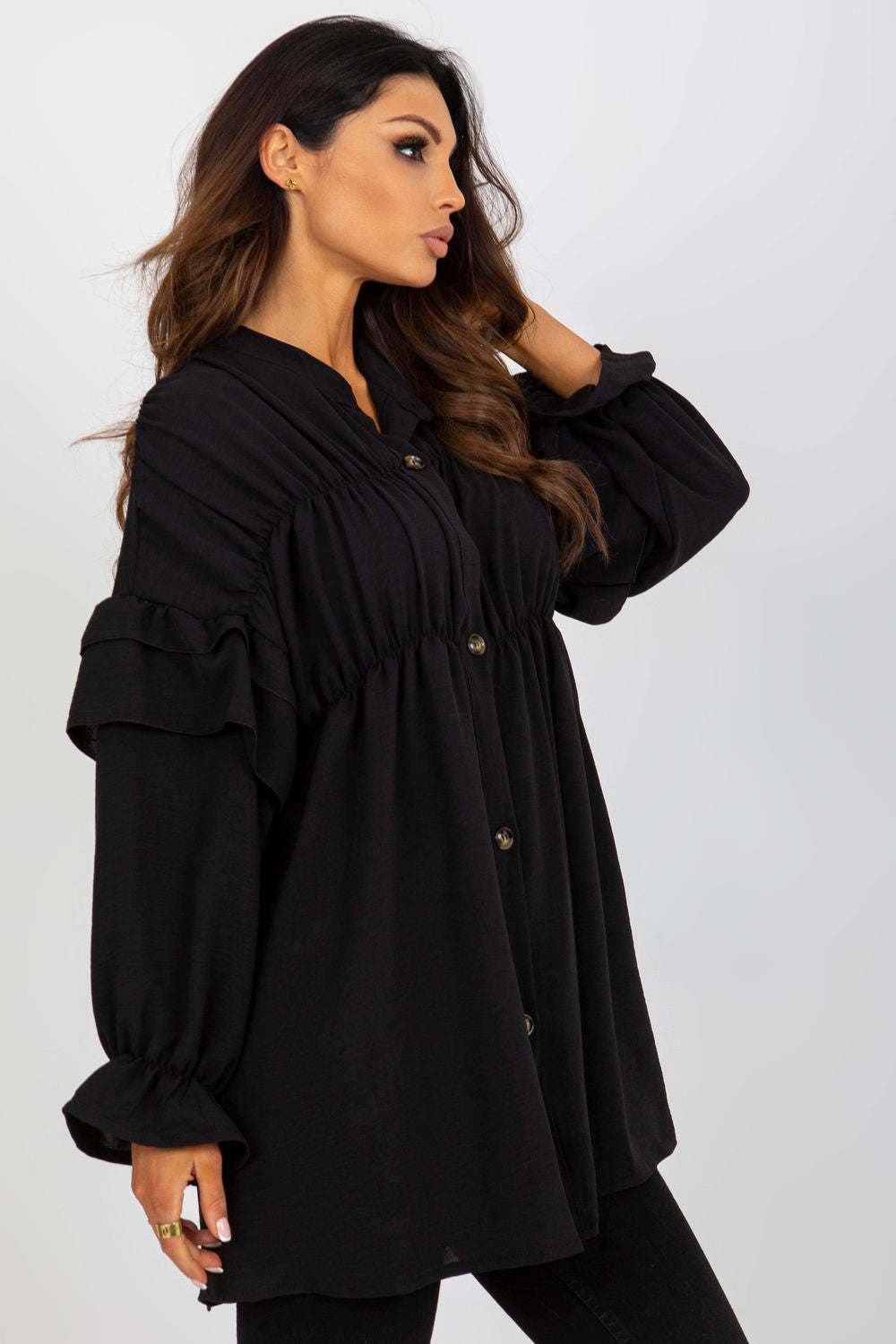 Blouse femme Och Bella — noir