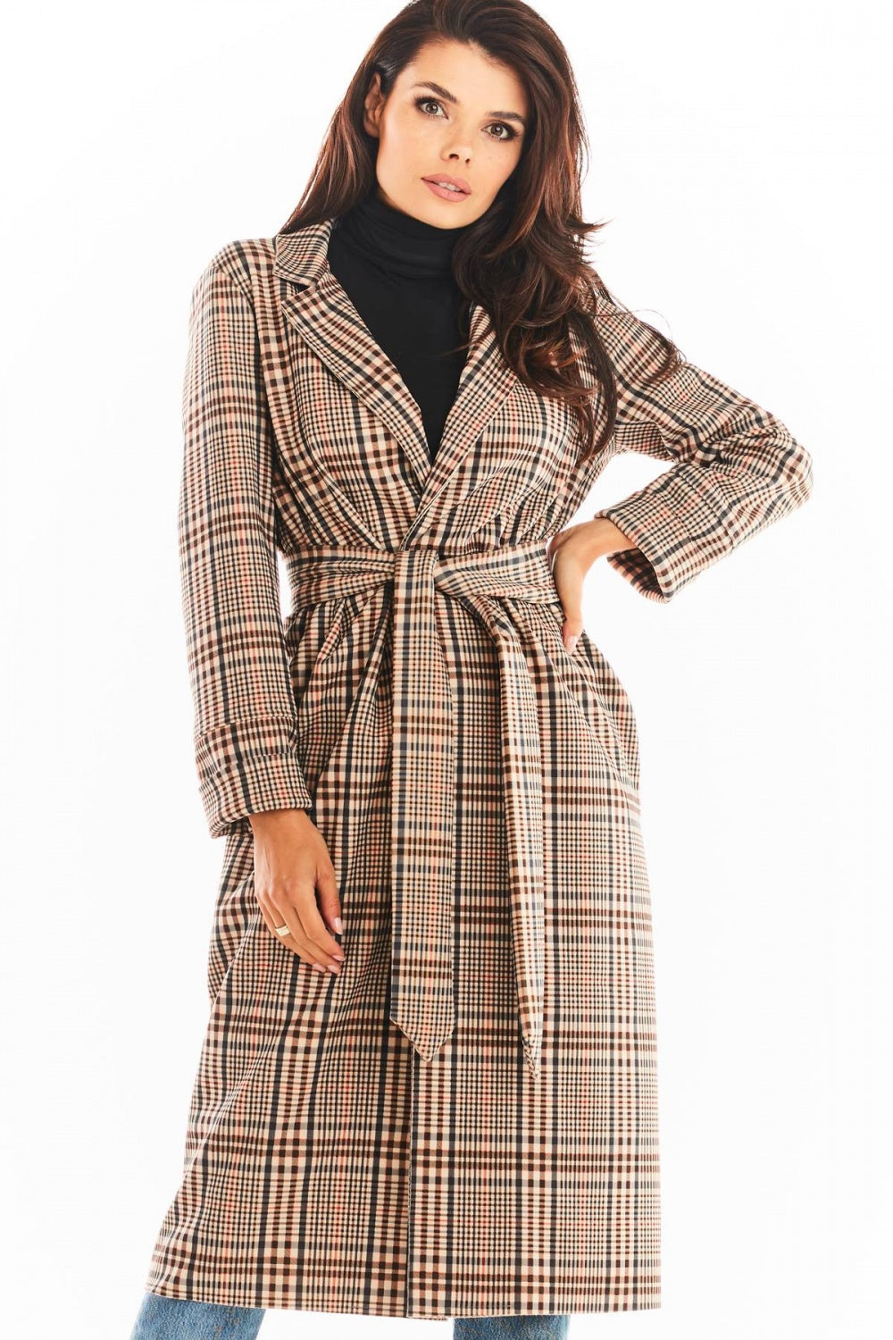 Manteau femme awama — brun