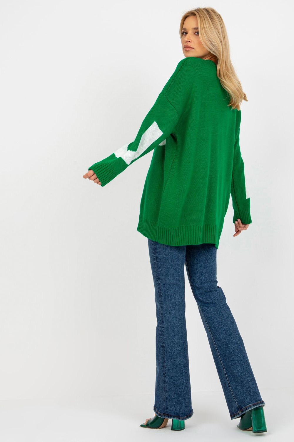 Pull femme Rue Paris Chandail Chandail — vert