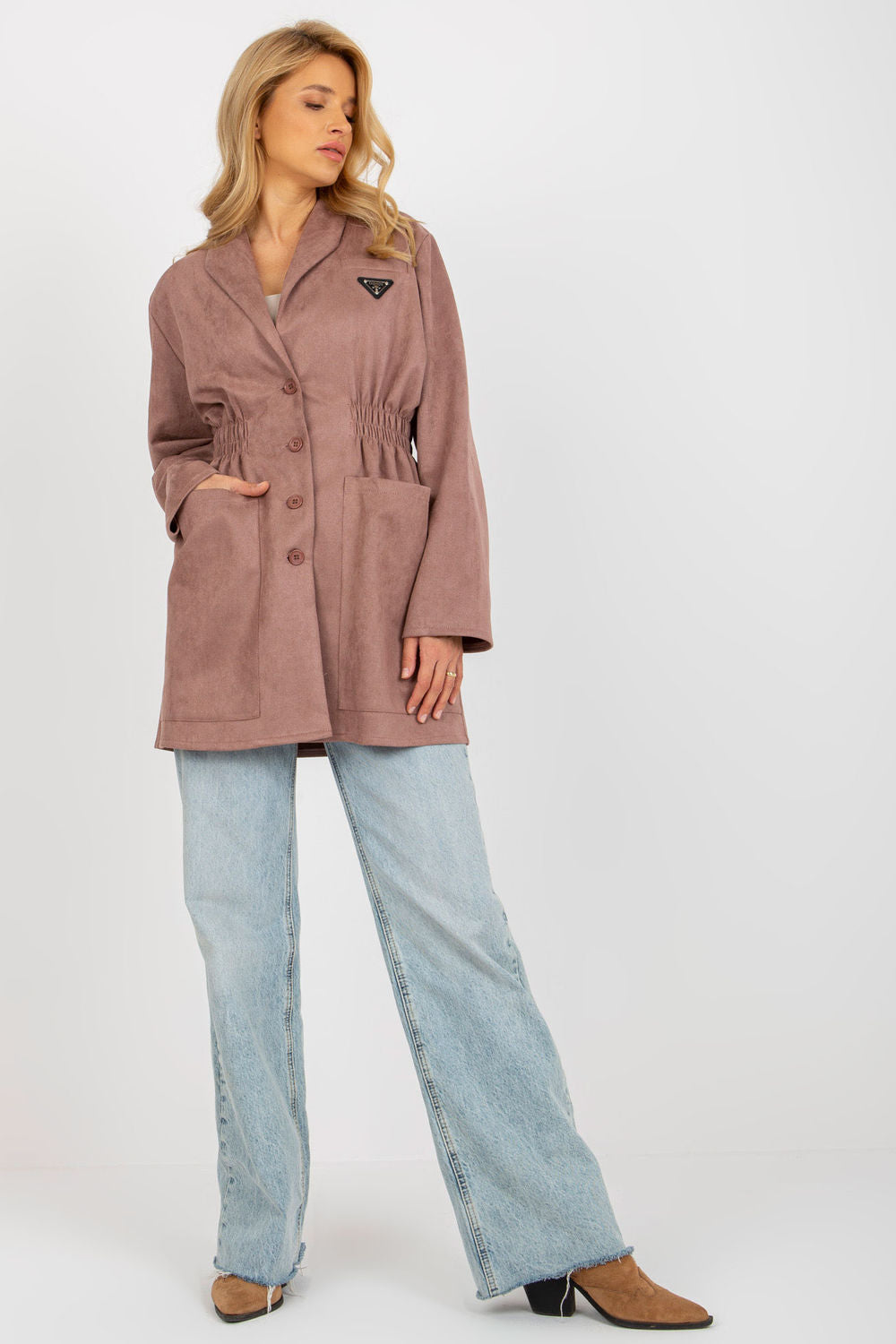 Manteau femme Lakerta — rosé