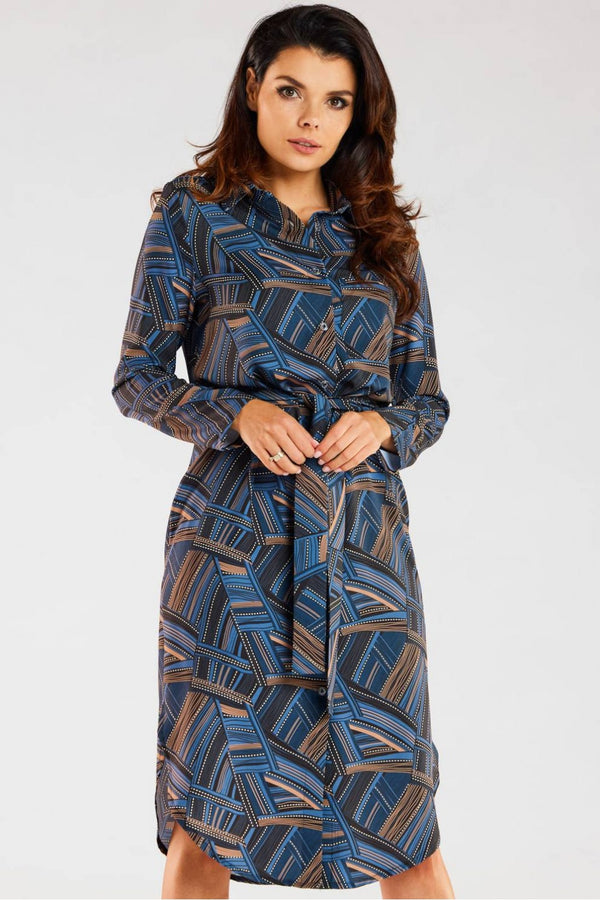 Robe femme awama De Jour De — bleu marine