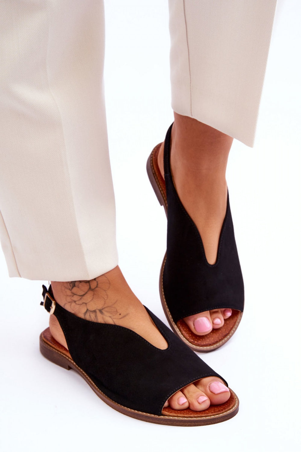 Sandales femme Step in style — noir