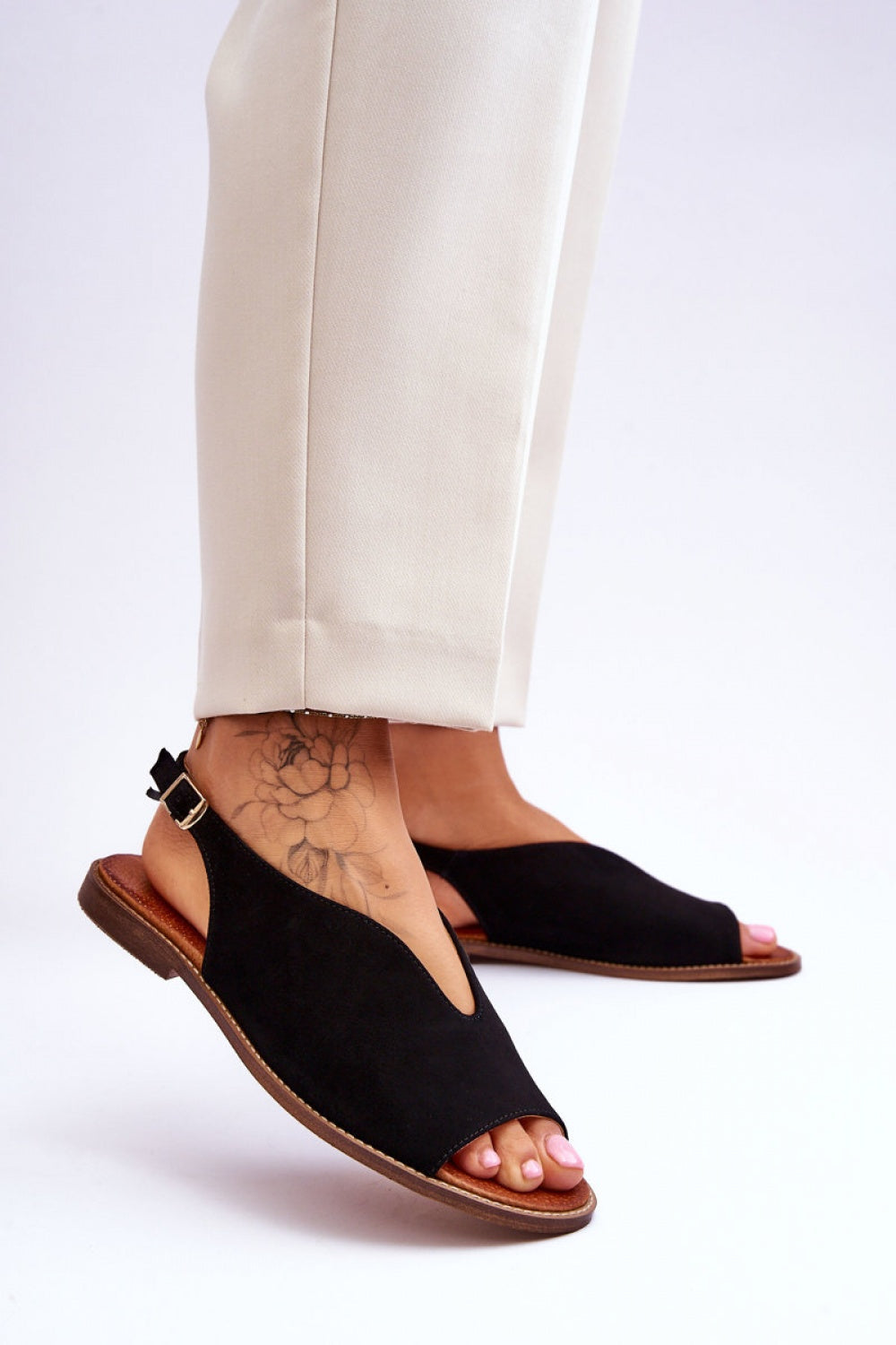 Sandales femme Step in style — noir