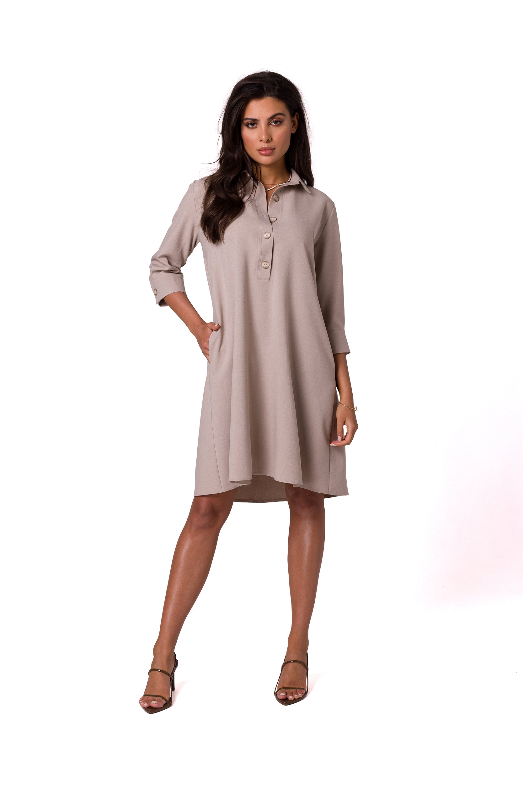 Robe femme BeWear De Jour De — beige