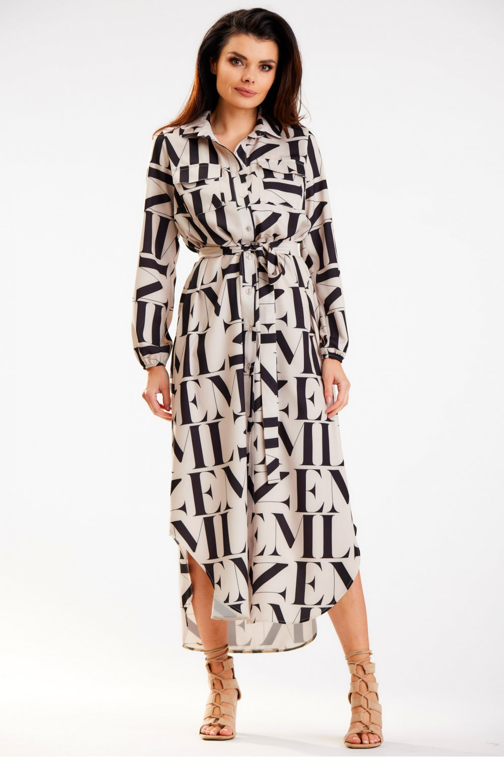 Robe femme awama De Jour De — beige